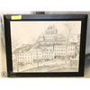 Image 1 : FRAMED PICTURE OF OLD QUEBEC