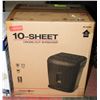 Image 1 : NEW STAPLES 10 SHEET CROSS-CUT SHREDDER