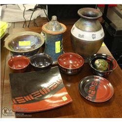 GROUP OF CERAMIC ORNAMENTS