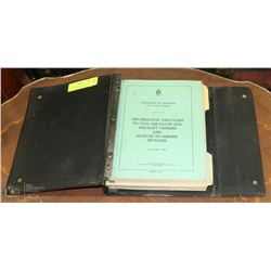 1962 DEPARTMENT OF TRANSPORT CIVIL AVIATION BRANCH