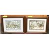 Image 1 : SET OF 2-3D VINTAGE SHADOW BOXES BY ANTON PIECK