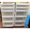 Image 1 : LOT OF 2 -5 DRAWER STORAGE CABINETS