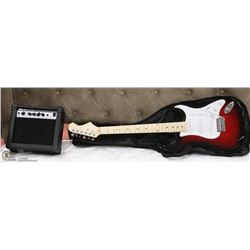 6 STRING ELECTRIC GUITAR AND AG10 AMP