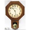 Image 1 : WOODEN CARAVELLE PENDELUM CLOCK