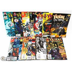 COLLECTION OF VENOM COMICS INCL MANY #1 ISSUES