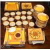 Image 1 : 65PC CLAYART SUNFLOWER DISH SET.