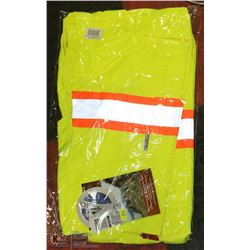 PIONEER SIZE 3XL HI VIS BIB PANTS