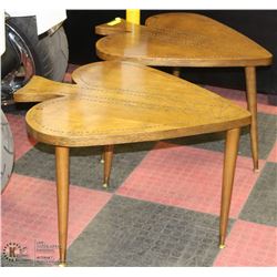 PAIR OF MID CENTURY MODERN/MAN CAVE CRIBBAGE