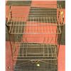 Image 1 : VINTAGE WIRE RACK RECORD STAND.