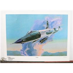 64) "THUD" HAL MCCORMICK PRINT. 40.5X61 CM. YEAR