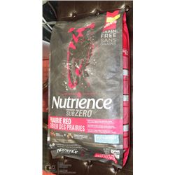 NUTRIENCE SUB ZERO DOG FOOD 22LBS. EXP. JULY 2019