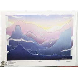 49) "FLIGHT II" MONA EAGLE (M. E.) STEPHENS PRINT