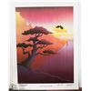 Image 1 : 98) "CANYON TRILOGY: SUNSET FLIGHT" MONA EAGLE