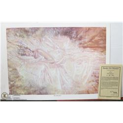 36) "THE DREAMER" MICHAEL R. WHIPPLE PRINT.