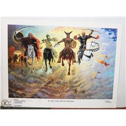 62) "ST. JOHN'S VISION (THE FOUR HORSEMEN)" BILL
