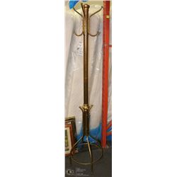 BRASS COAT STAND 73" TALL