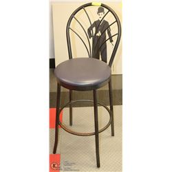 METAL BACK BAR STOOL