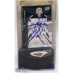 DEVAN DUBNYK GUARANTEED AUTHENTIC AUTOGRAPH CARD