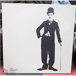 CHARLIE CHAPLIN CANVAS PRINT 36"X36"