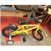 Image 1 : NORCO MINI SHOGUN BIKE12 1/2" WITH TRAINING WHEELS