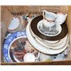 Image 1 : BOX OF ESTATE CHINA AND MORE