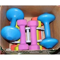 BOX OF WEIGHTS