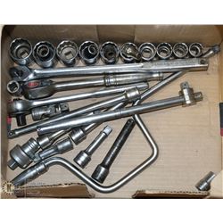 SNAP ON 3/8"-1-5/16" COMPLETE SOCKET SET