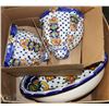Image 1 : HAND PAINTED MEXICAN HOME DECOR INCL SINK,
