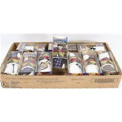 FLAT OF 10 NEW AFRICAN MOTIF NAPKIN AND NAPKIN