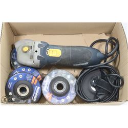 MASTERCRAFT 4 1/2" ZIP CUTTER/GRINDER