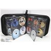 Image 1 : BLACK DVD STORAGE CASE WITH 120+ STORE