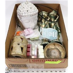 BOX W/EGYPTIAN HEAD ELECTRIC SCENTSY