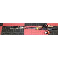 BUNDLE OF 6 ESTATE FISHING RODS