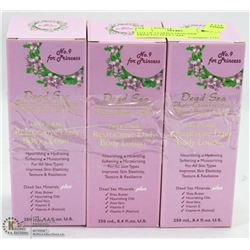 LOT OF 3 LADIES DESIGNER PRINCESS DEEP CARE