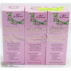 LOT OF 3 LADIES DESIGNER PRINCESS DEEP CARE
