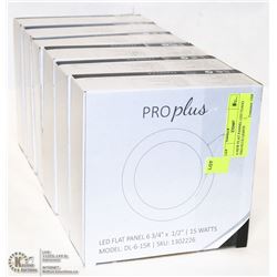 6 NEW FLAT PANNEL LED TEAGO PRO-PLUS LIGHTS