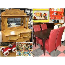 FEATURED LARGE ASSORTMENT OF ESTATE MISC . ,