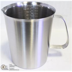 NEW 1500ML STAINLESS STEEL GRADUATED MEASURE