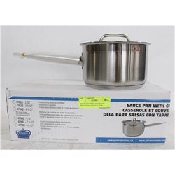 2QT HEAVY DUTY SAUCE PAN INDUCTION CAPABLE - NEW