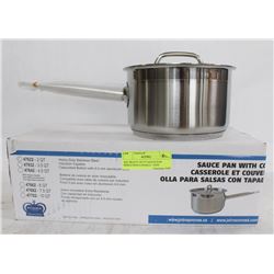 2QT HEAVY DUTY SAUCE PAN INDUCTION CAPABLE - NEW