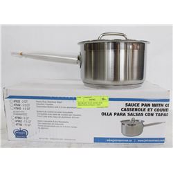 2QT HEAVY DUTY SAUCE PAN INDUCTION CAPABLE - NEW