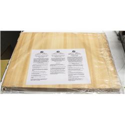 HARD CANADIAN MAPLE CARVING BOARD NEW