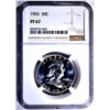 Image 1 : 1955 FRANKLIN HALF DOLLAR NGC PF67