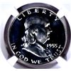 Image 2 : 1955 FRANKLIN HALF DOLLAR NGC PF67