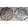 Image 1 : 1886 & 1896 MORGAN DOLLARS NICE CIRC