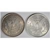 Image 2 : 1886 & 1896 MORGAN DOLLARS NICE CIRC