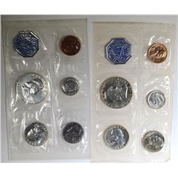 1956 & 1961 U.S. PROOF SETS IN ORIG CELLO