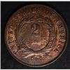 Image 2 : 1869 TWO CENT PIECE  CH BU