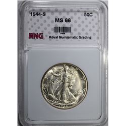 1944-S WALKING LIBERTY HALF DOLLAR