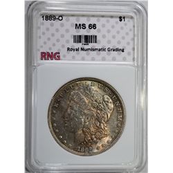 1889-O MORGAN DOLLAR RNG SUPERB GEM